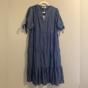Ecowish Midi Casual Dress, Size Large
